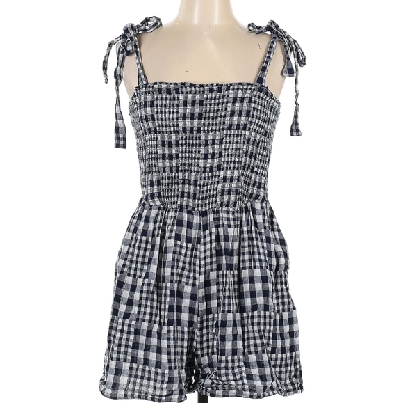 Old Navy Checkered Romper - Picture 1 of 7